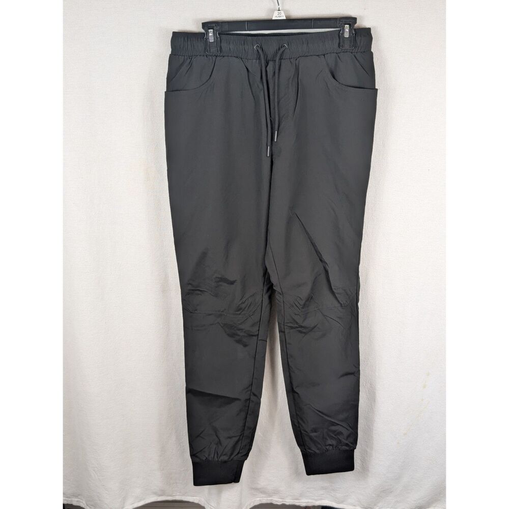 Y2K Southpole Standard Issue 08629/91 Cuffed Joggers Black Men's Size Medium